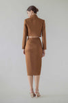 Poised Skirt (Brown)