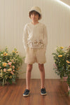 Purity Scallop Linen Shorts