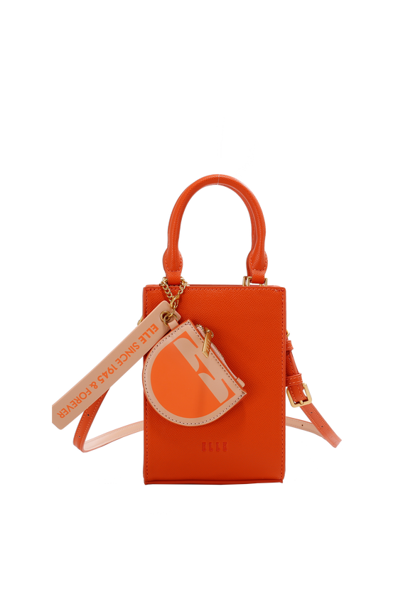 ELLE: Ell Hillary Mini Bag (Orange)