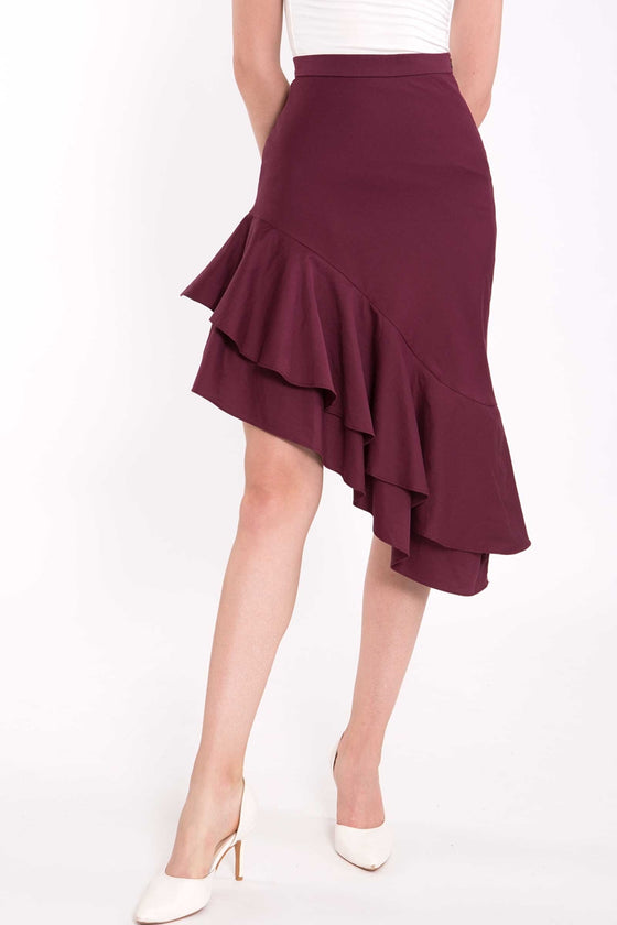 Dedior Skirt (Maroon)