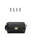 ELLE: Signature Satchel Bag (Black)