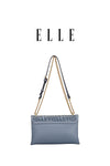 ELLE: Signature Shoulder Bag (Smokey Blue)