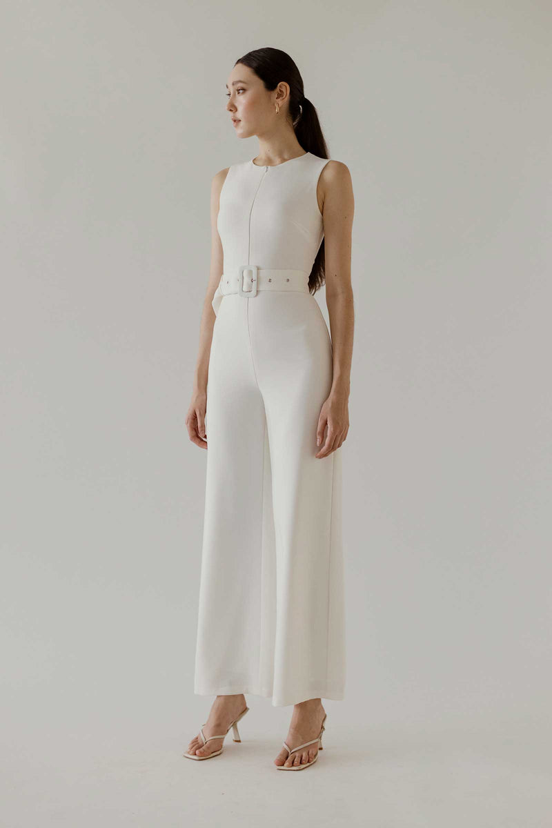 Diolerio Jumpsuit (White) main image 1