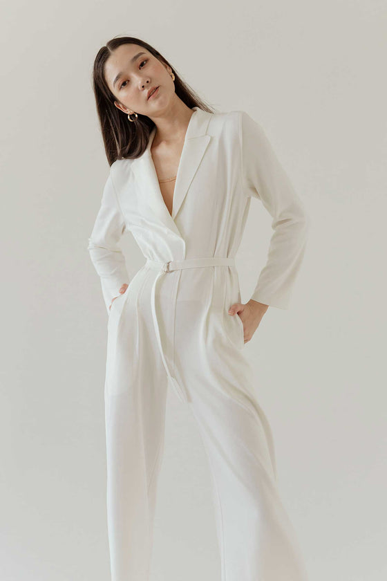 Dakizuxa Jumpsuit (White)