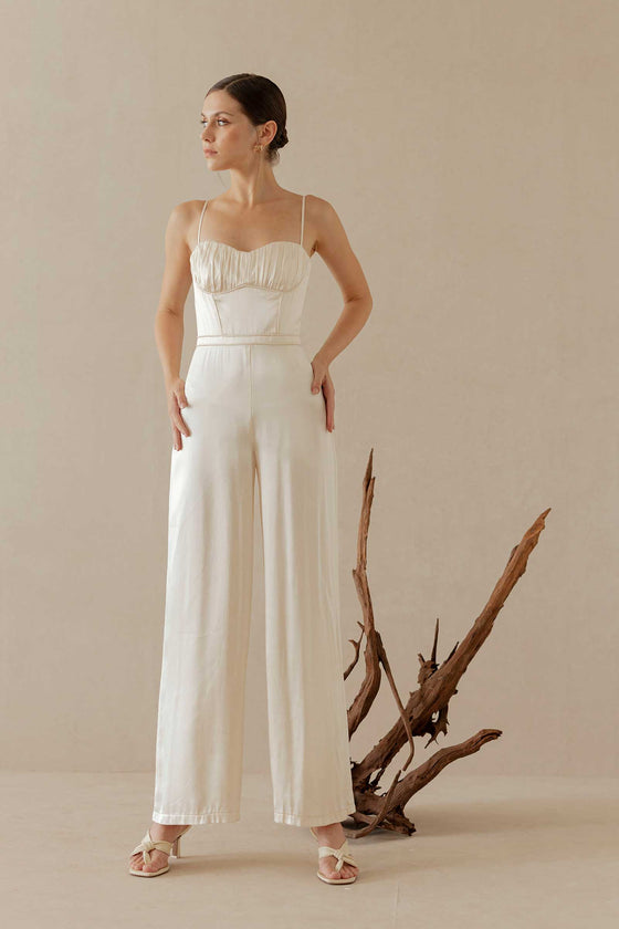 Dalietoz  Jumpsuit (Pearl)