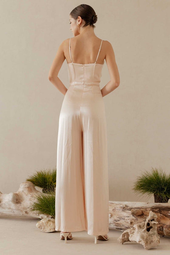 Dalietoz Jumpsuit (Peach)