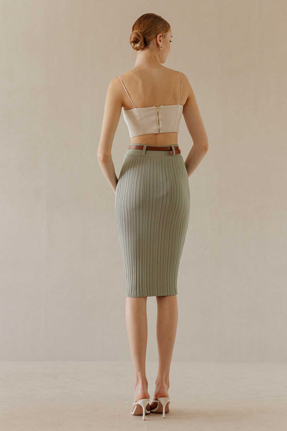 Dinierv Skirt  (Sage)