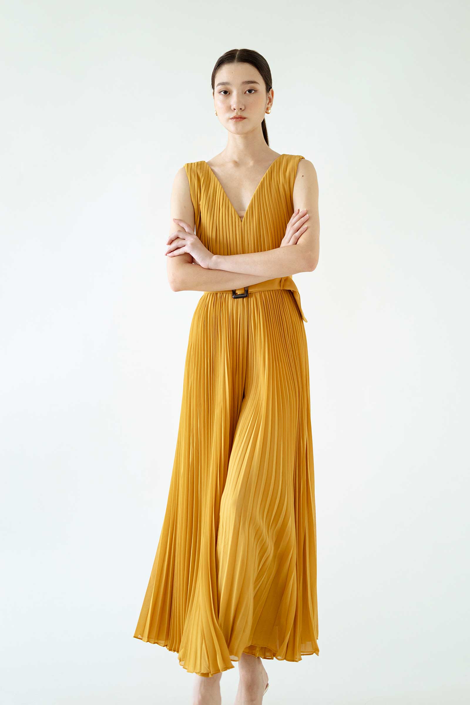 Dafanze Jumpsuit (Mustard)