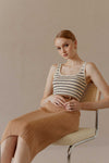 Dinierv Skirt (Brown)
