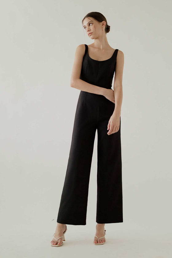 Dajumiay Jumpsuit (Black)