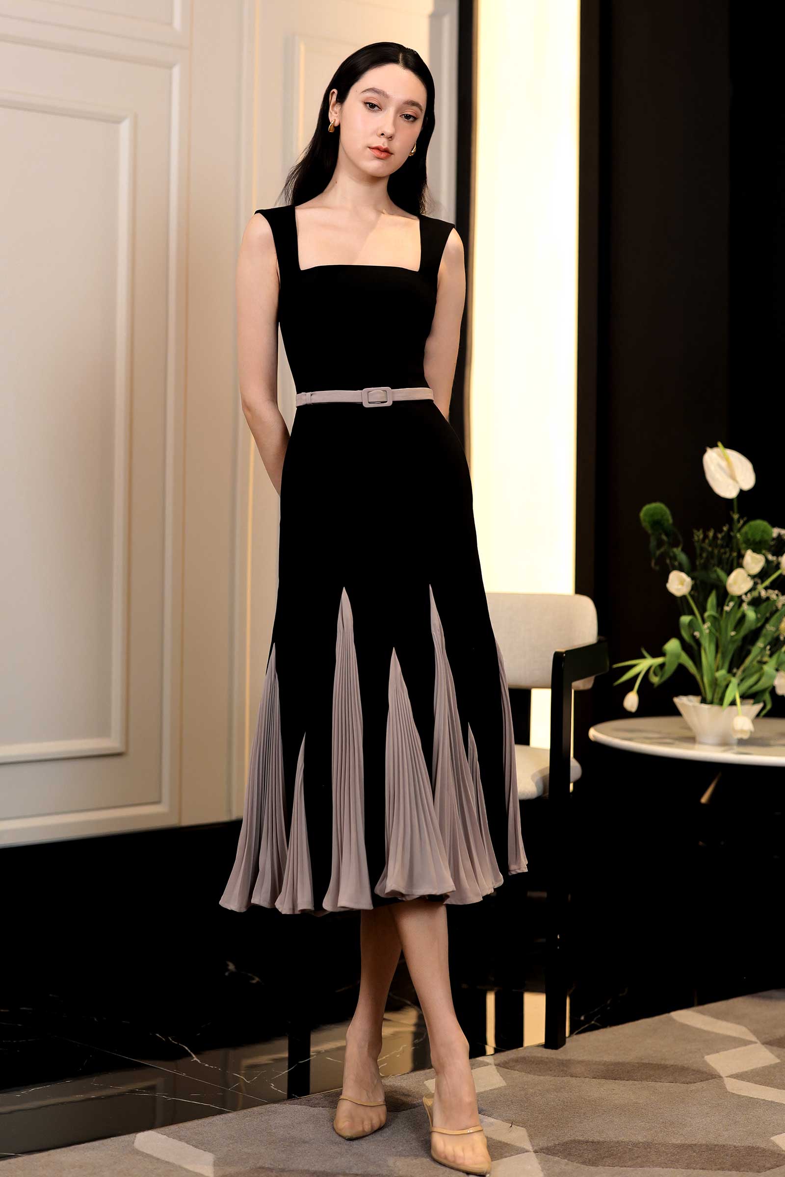 Davenne Dress (Black)