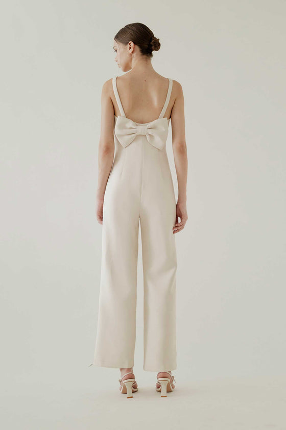 Dajumiay Jumpsuit (Ivory)