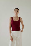 Dakienuse Top (Burgundy)