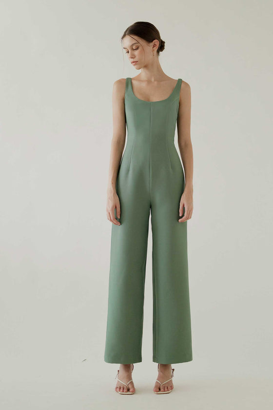 Dajumiay Jumpsuit (Sea Green)