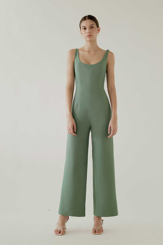 Dajumiay Jumpsuit (Sea Green)