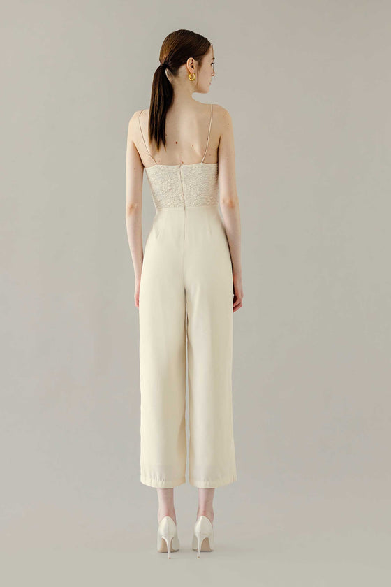 Diara Jumpsuit (Cream)