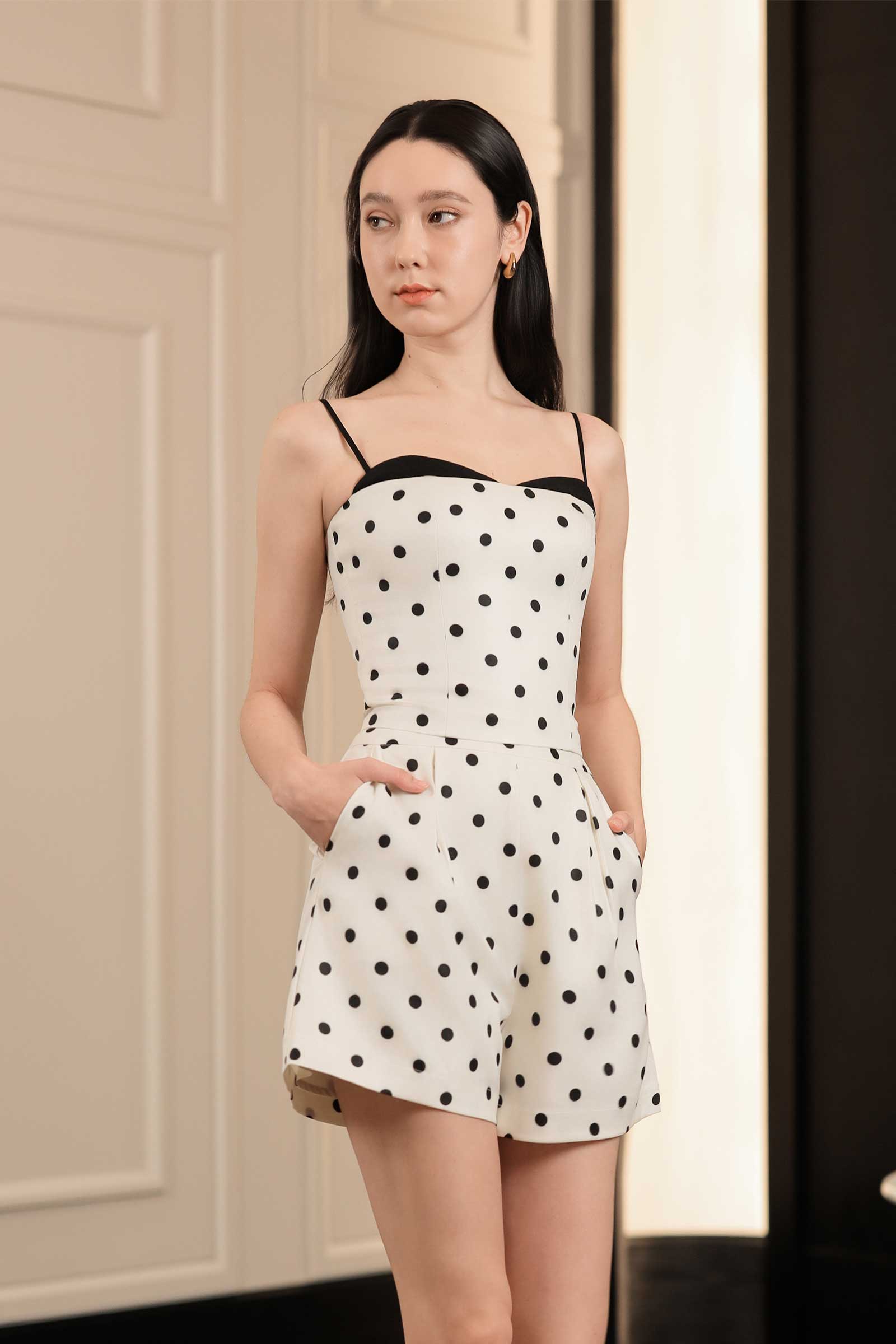 Dotelle Shorts Only (Cream)