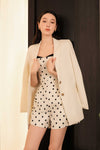 Dolenne Structured Blazer (Cream)