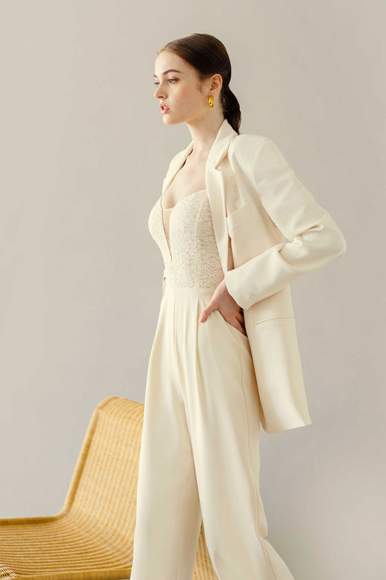 Diara Jumpsuit (Cream)