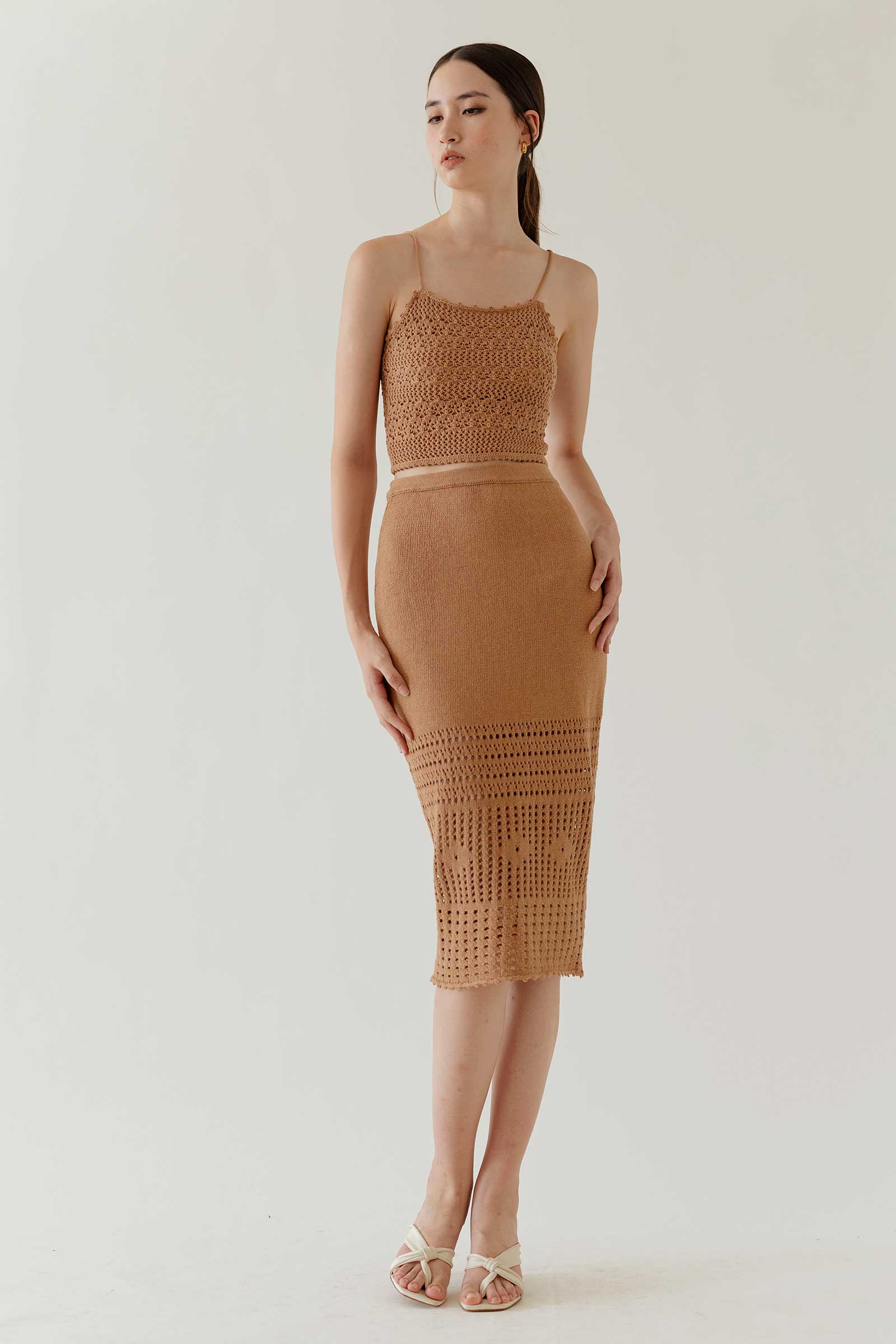 Daitor Skirt (Light Brown)