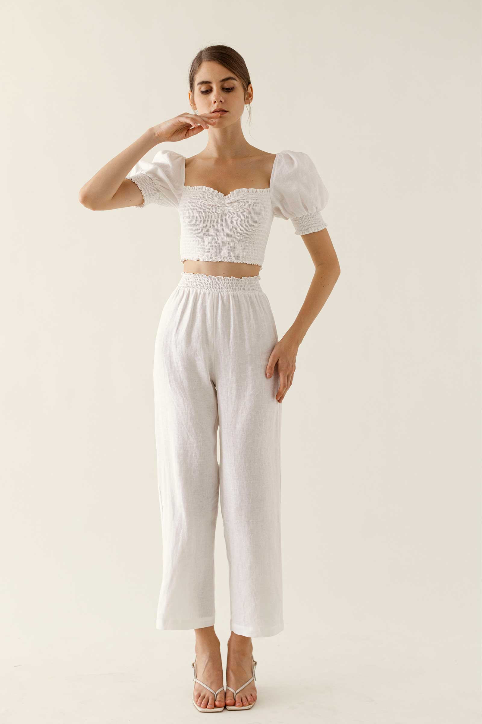 Daserluz Pants Only (White)