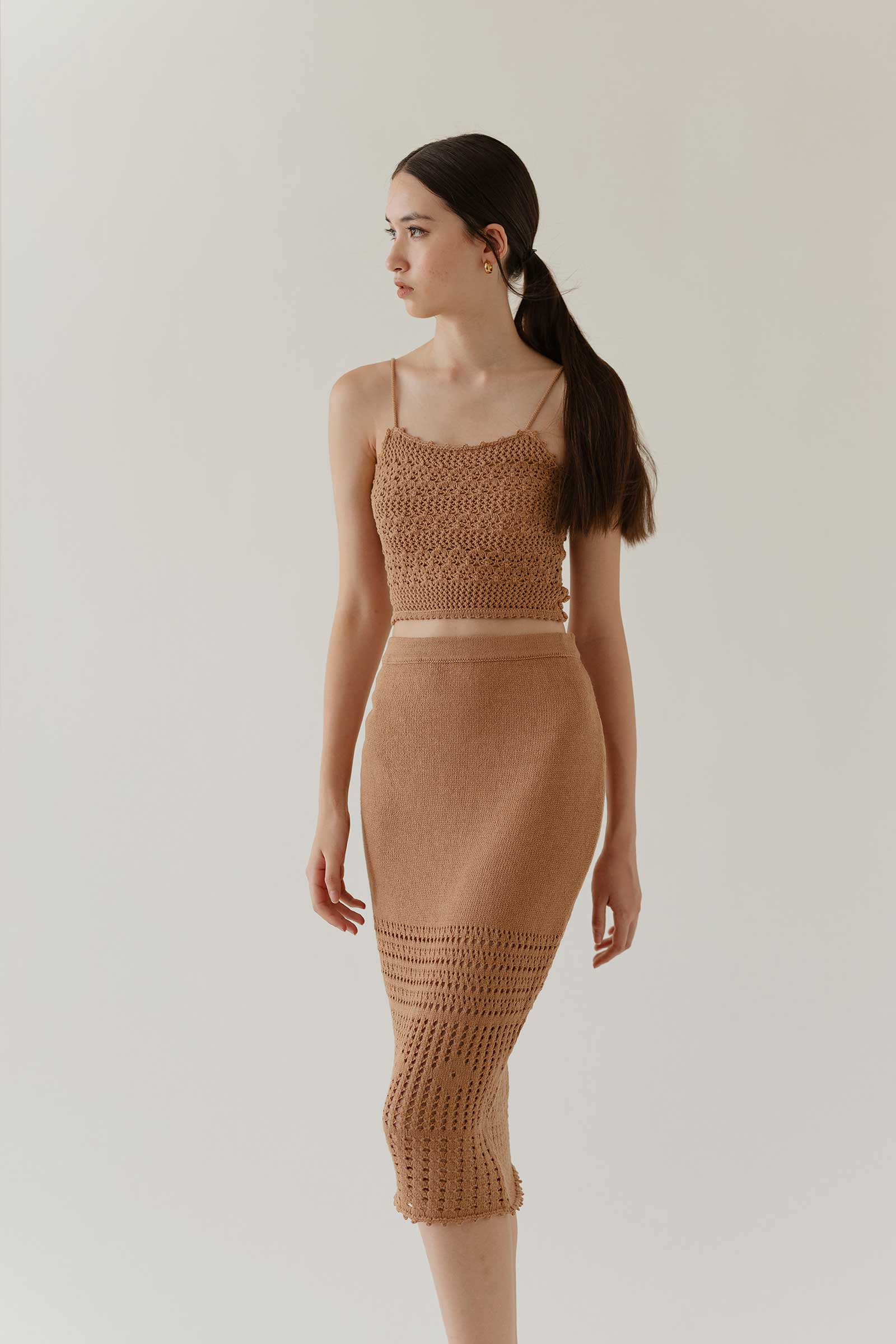 Daitor Skirt (Light Brown)