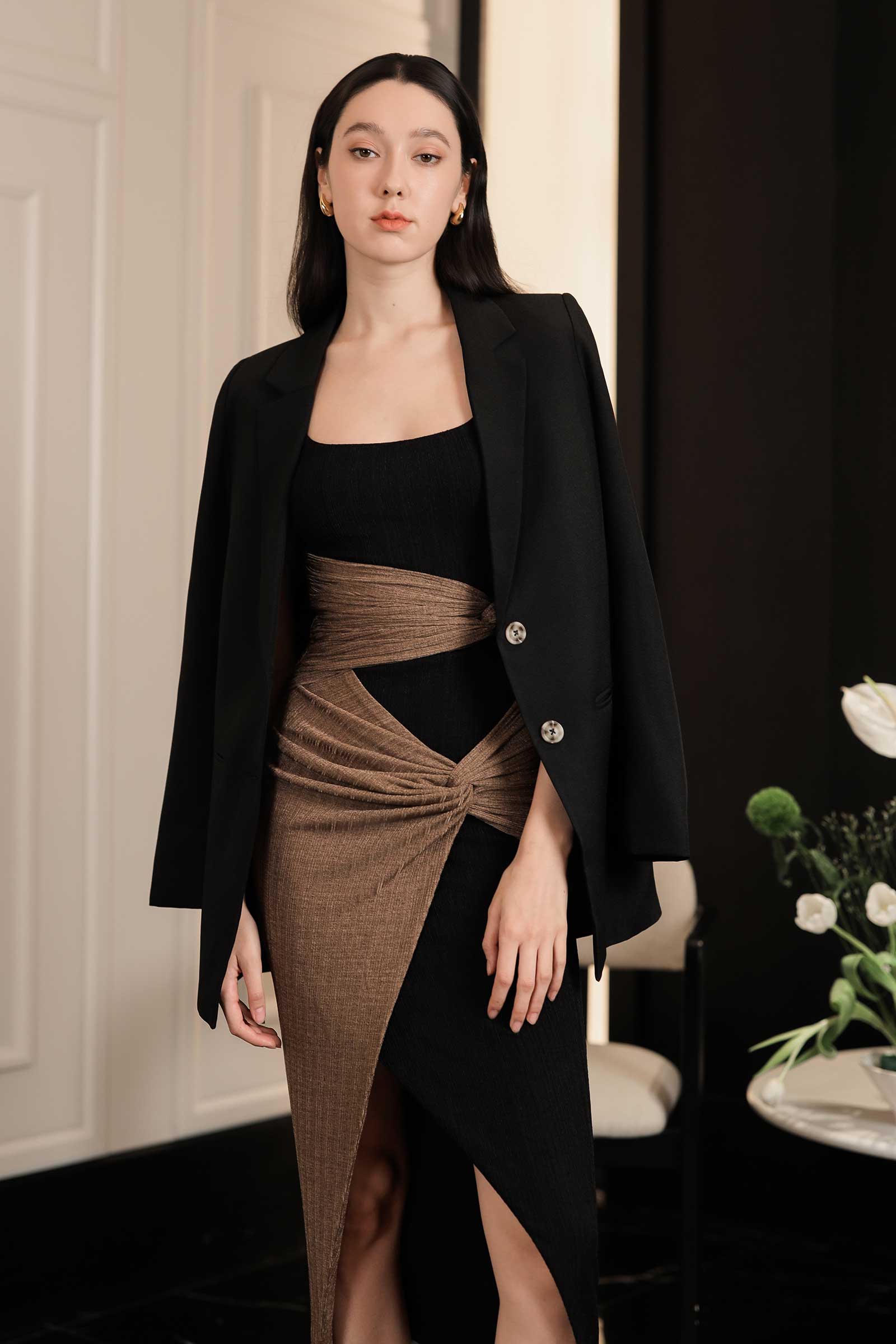 Delyra Dress (Black)