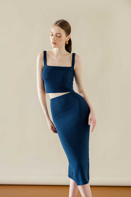 Doffa Top Only (Navy)