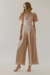 Deruny Jumpsuit (Rose Gold)