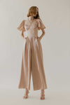 Deruny Jumpsuit (Rose Gold)