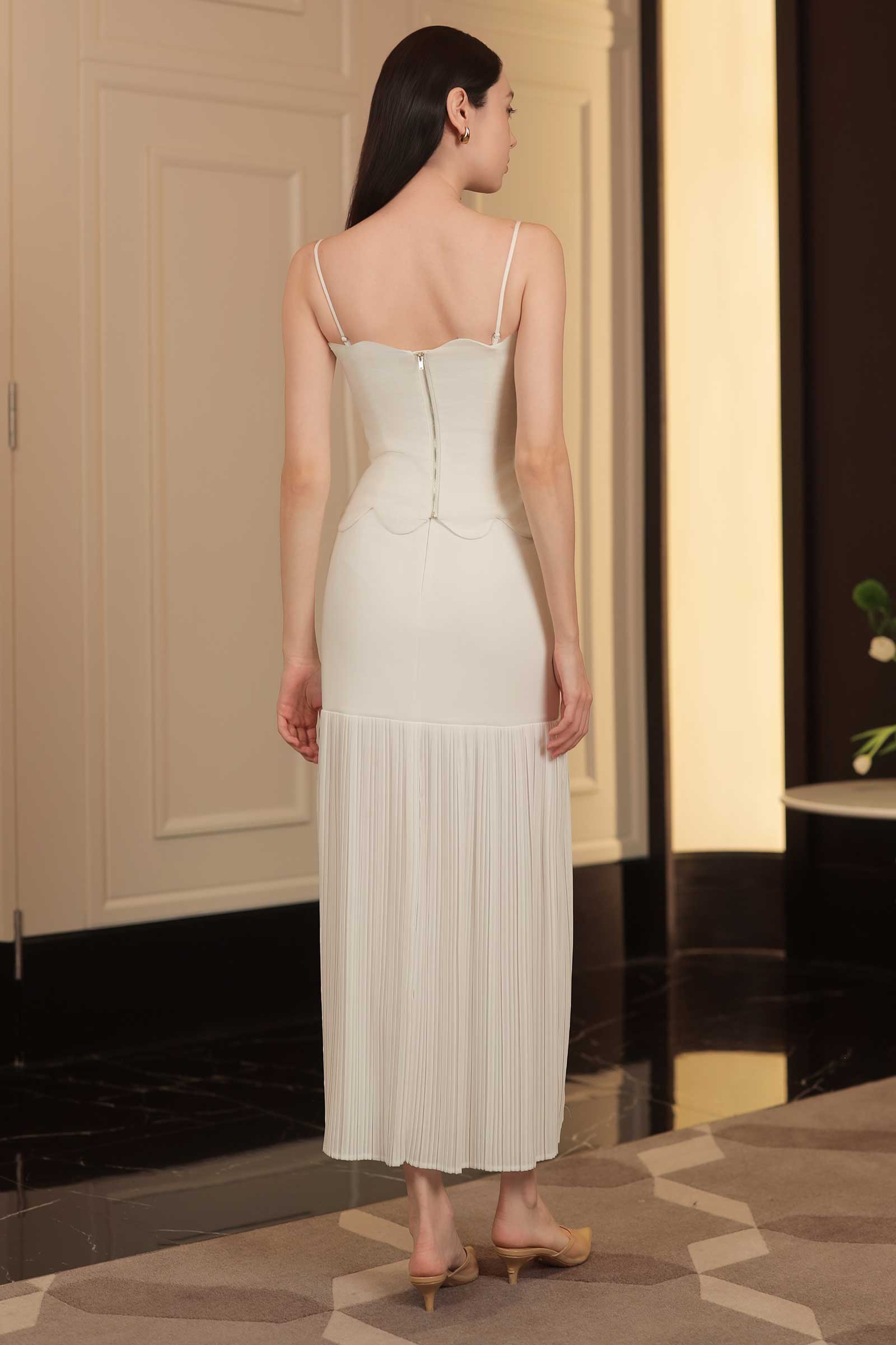 Delphina Skirt (White)