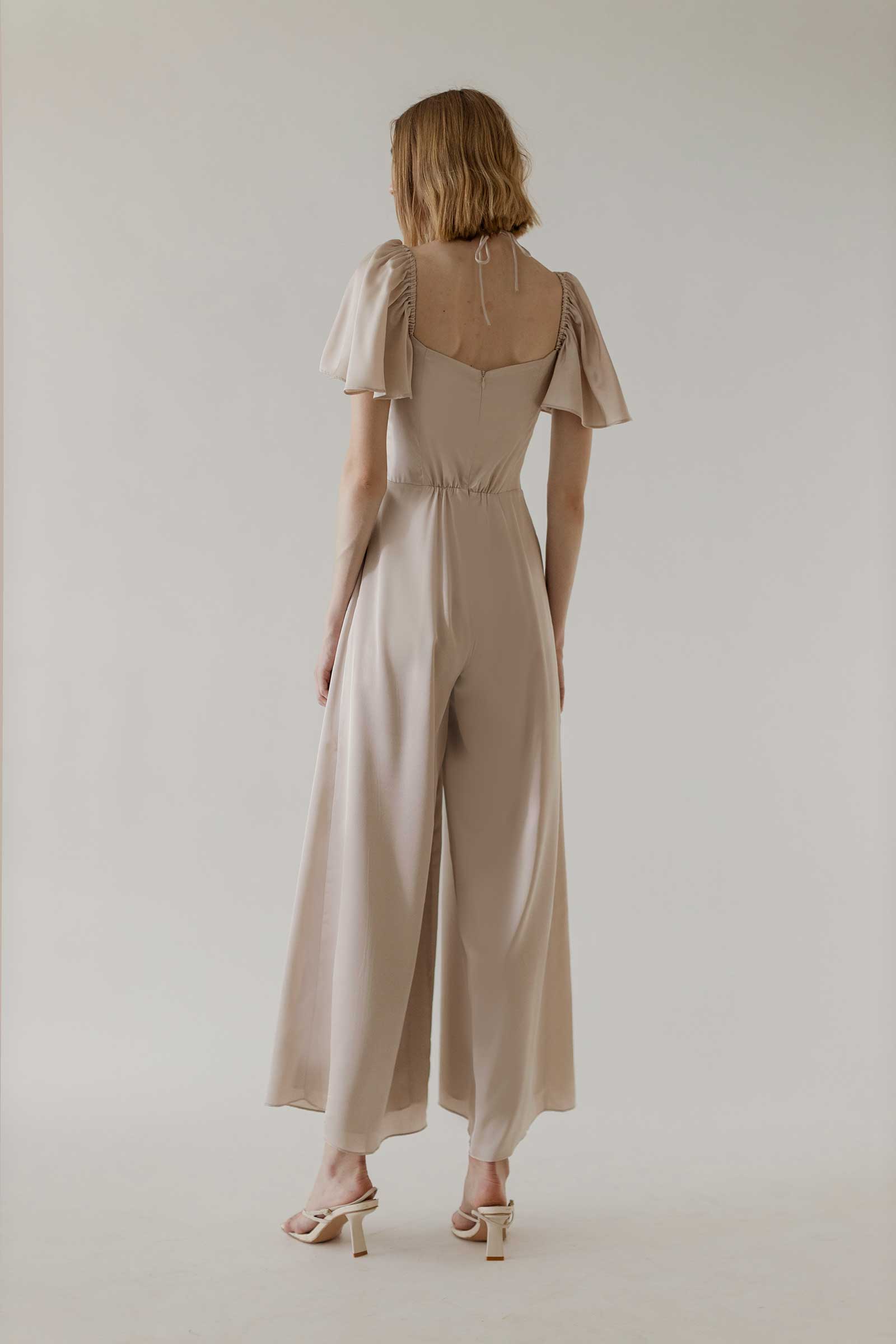 Deruny Jumpsuit (Champagne)