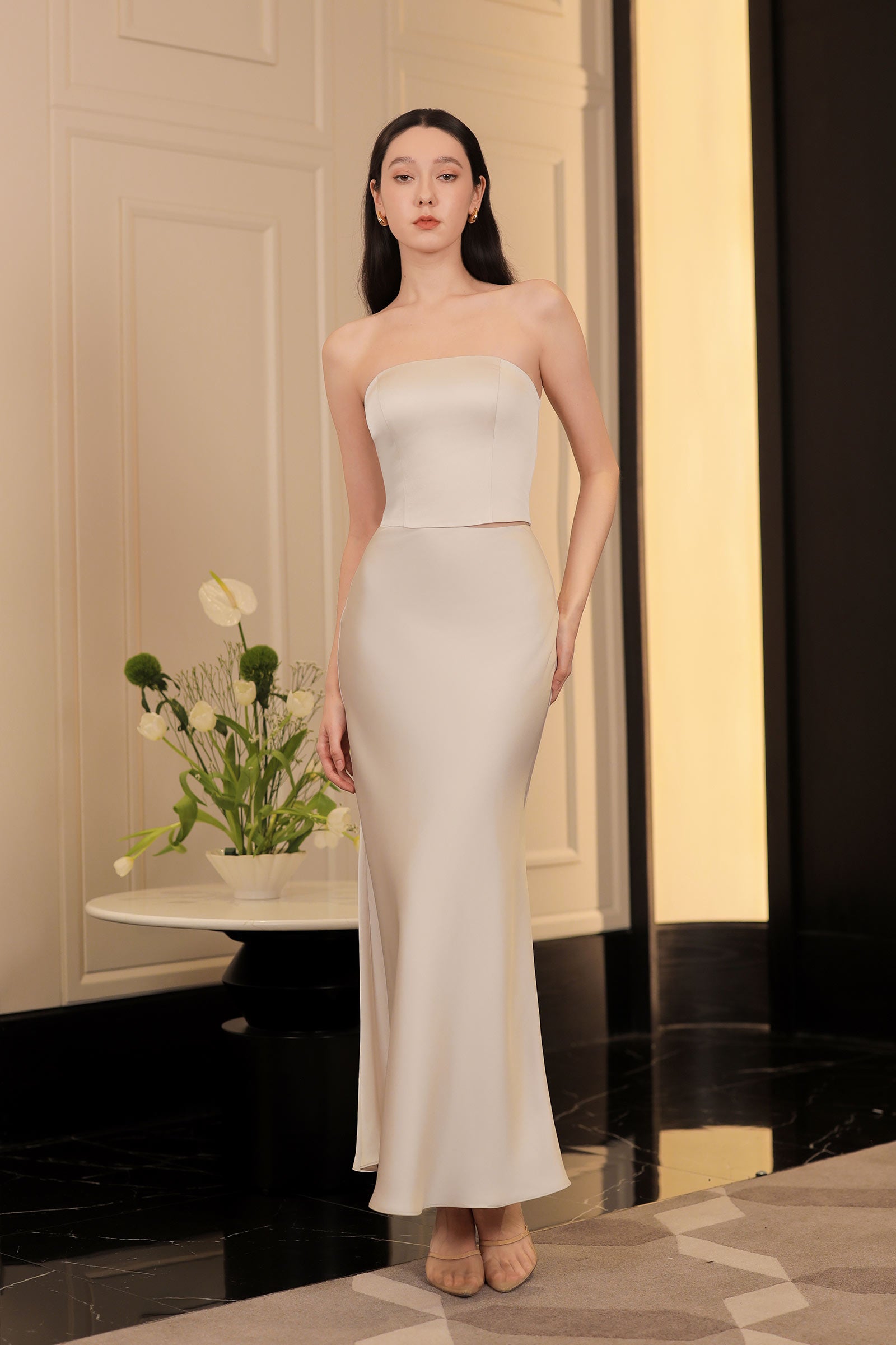 Serelis Skirt (Champagne)