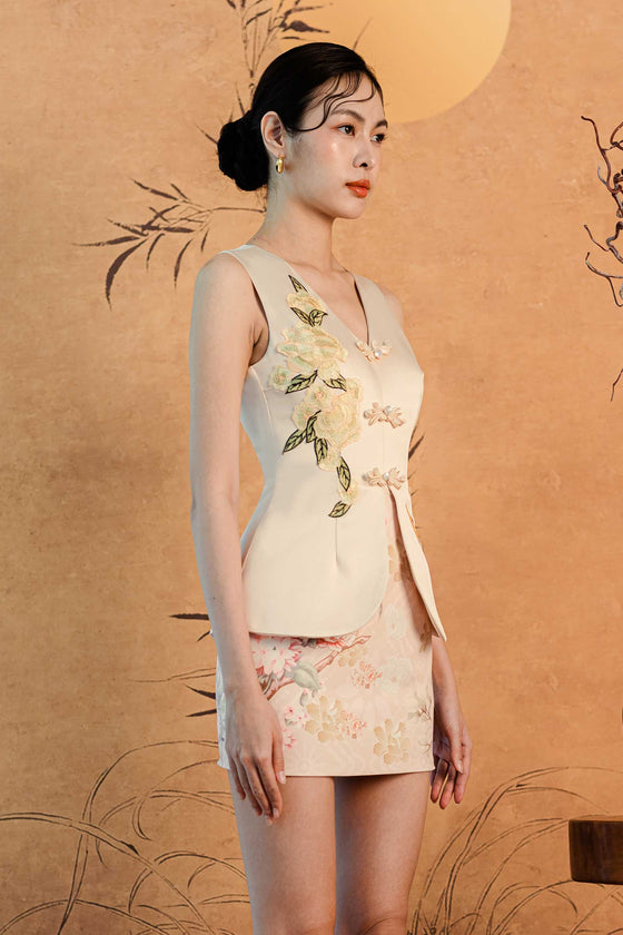 BACKORDER Jia Yi Qipao Romper