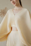 Dana Pleated Top (Pearl)