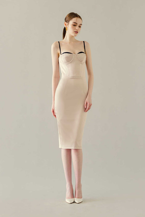 Duscier Dress (Champagne)