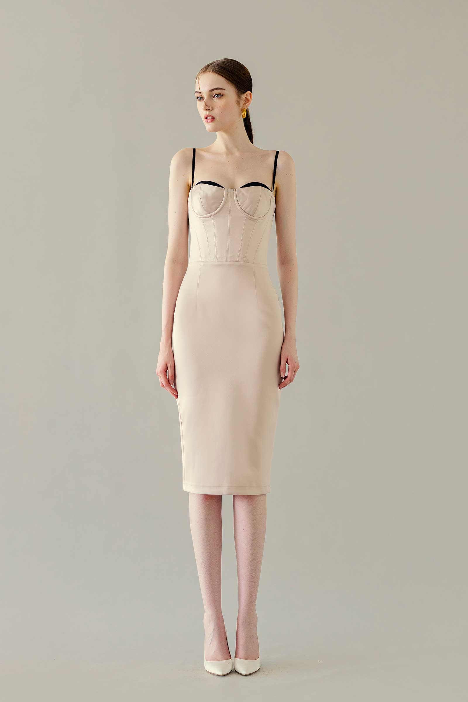 Duscier Dress (Champagne)