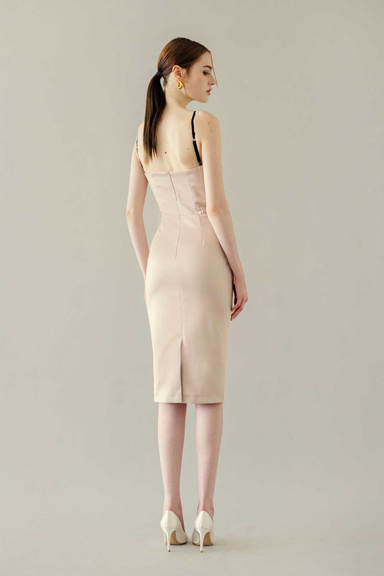 Duscier Dress (Champagne)