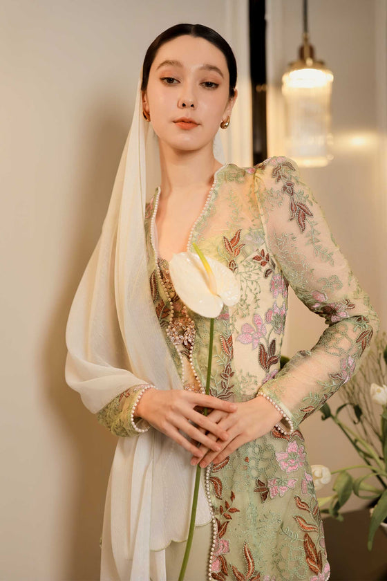 Lilyana Kebaya Top Only (Mint)