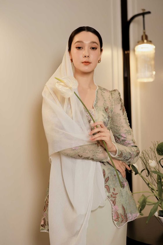 Lilyana Kebaya Top Only (Mint)