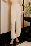 Darevz Plisse Bubble Pants (Pearl)