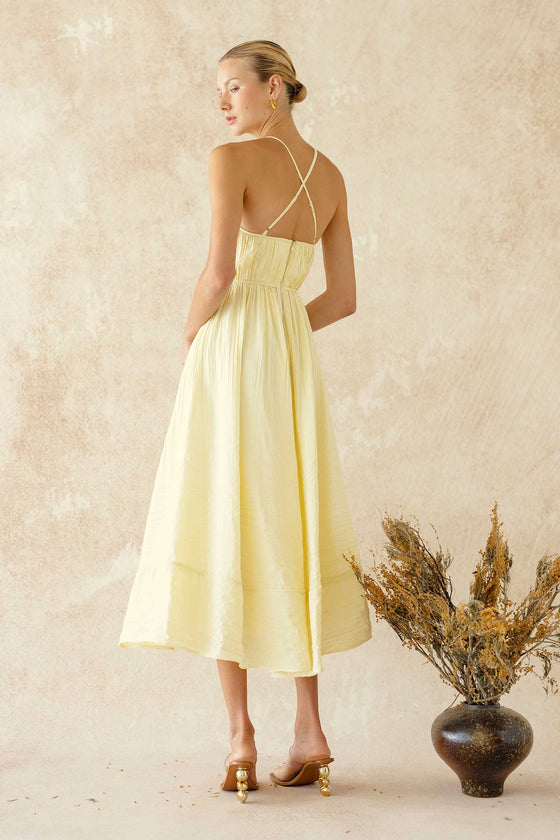 Dinne Dress (Butter)