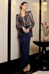 New Rania Kebaya Skirt (Navy)
