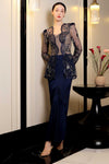 New Rania Kebaya Skirt (Navy)