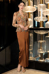 Daviere Kebaya Set (Brown)