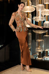 Daviere Kebaya Set (Brown)