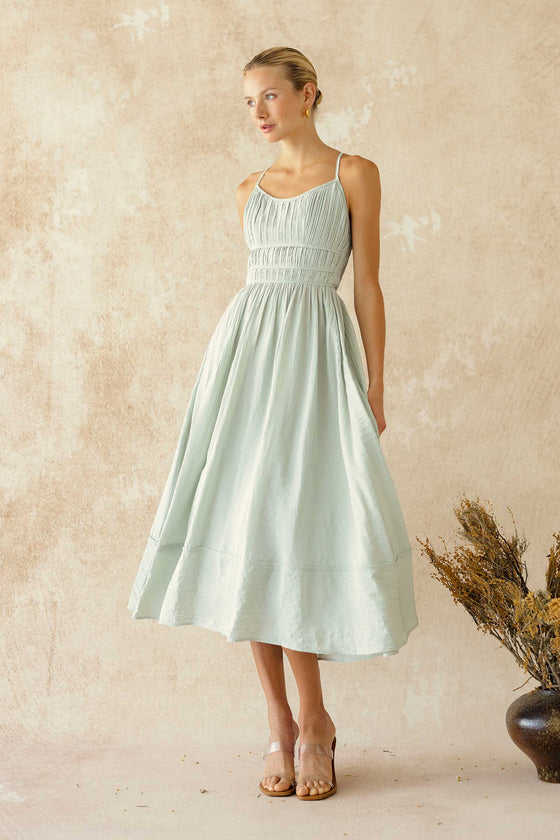 Dinne Dress (Crystal Green)