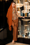 Daviere Kebaya Set (Brown)