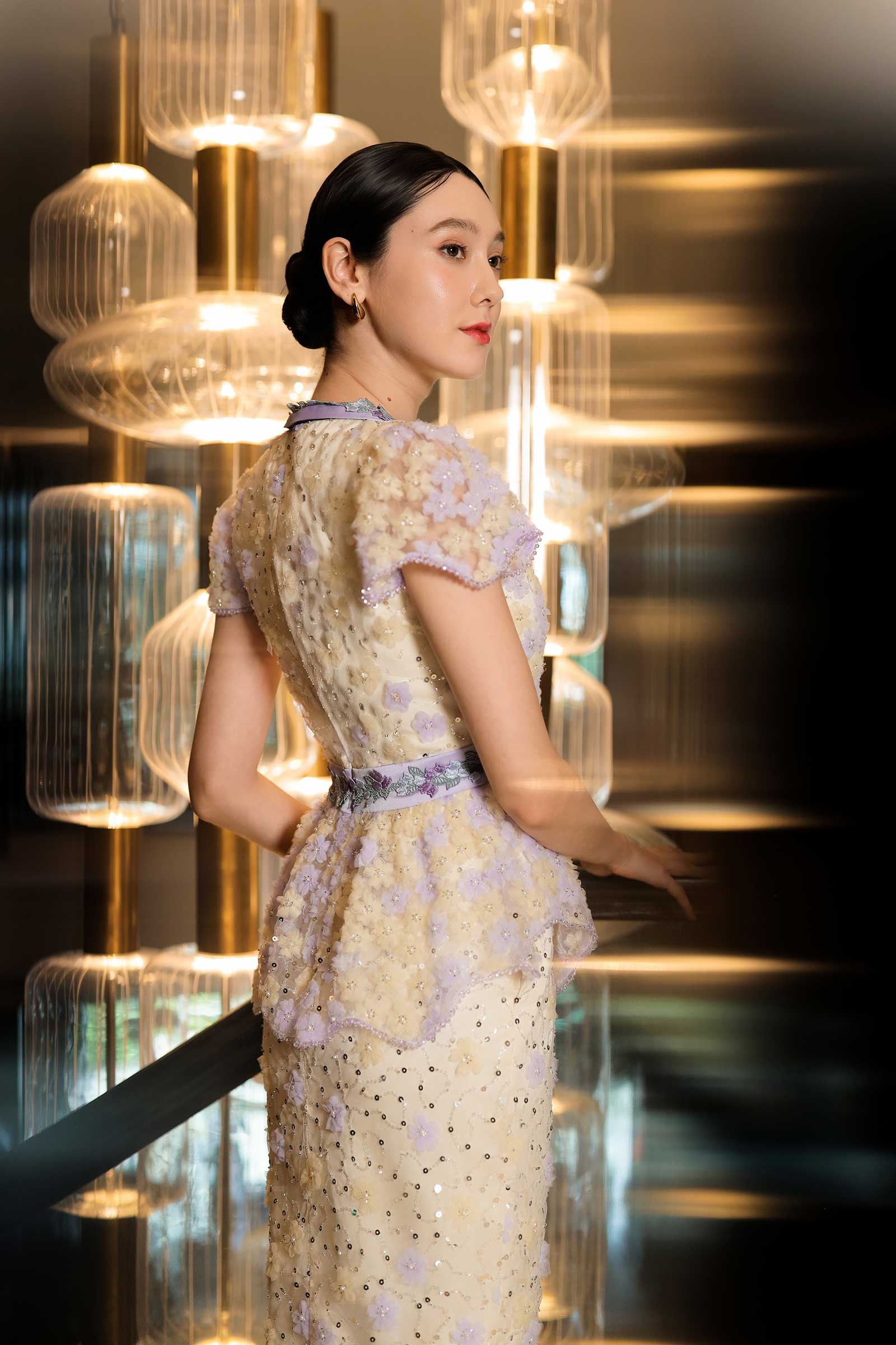 Dereliana Kebaya Top Only (Cream)