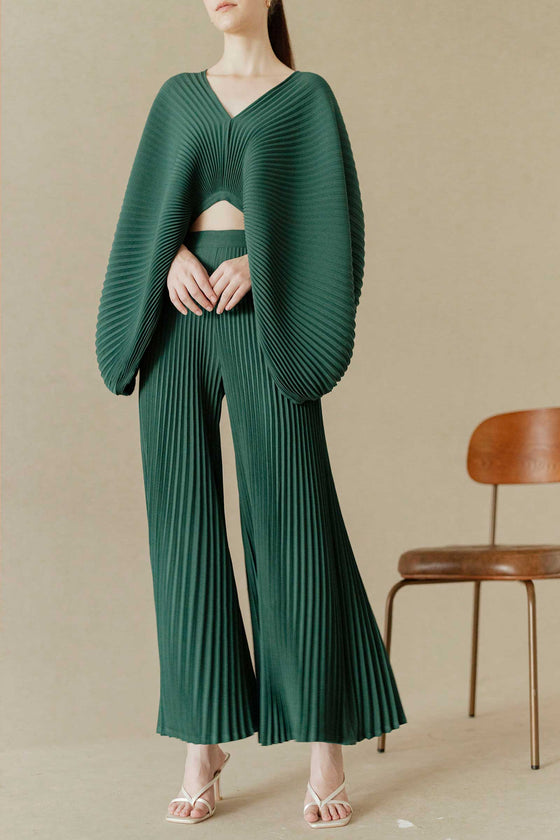 Derre Pleated Pants (Jade)